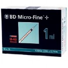 BD MICROFINE Insulin Spritzen 12.7x0.33 100x 1 ml
